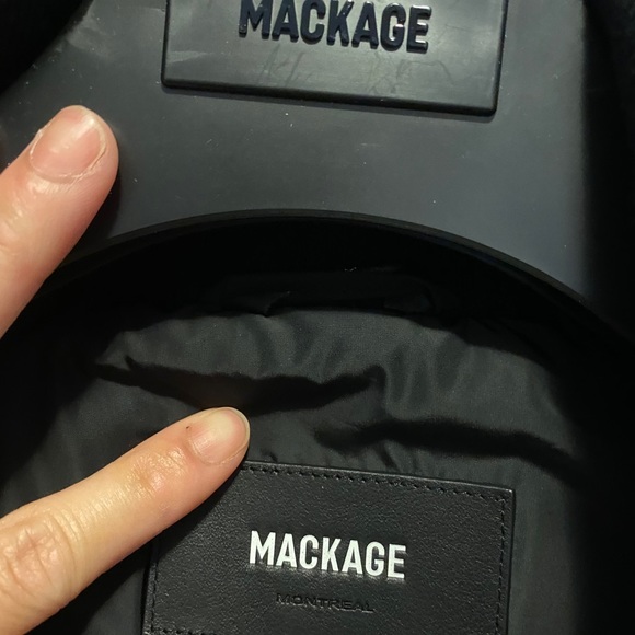 Adali Mackage Fur Coat (black) - Picture 5 of 6